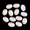 Transparent K9 Glass Cabochons GGLA-S051-8x10-001MI-2