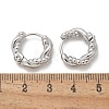 Brass Hoop Earrings EJEW-Q015-03P-02-3