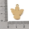 304 Stainless Steel Pendants STAS-E532-06G-3