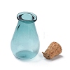 Glass Cork Bottles Ornament AJEW-O032-02E-3