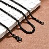 304 Stainless Steel Box Chain Necklaces X-NJEW-P244-01B-4
