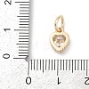 Brass Micro Pave Cubic Zirconia Pendants KK-H204-01KCG-05-3