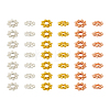 Craftdady 300Pcs 3 Colors Alloy Daisy Spacer Beads PALLOY-CD0001-11-22
