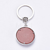 Natural 
Red Jasper Keychain KEYC-G043-B09-2