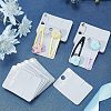 Plastic Hair Clip Display Cards DIY-WH0199-92-2