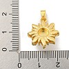 Rack Plating Brass Cubic Zirconia Pendants KK-H476-11G-06-3