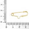 925 Sterling Silver Safety Pin Brooch Findings STER-H120-02G-3