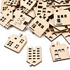 Unfinished Wooden Cutouts WD-CBACC5B-14-2
