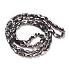 Electroplate Glass Beads Strands EGLA-P066-01A-AB01-2