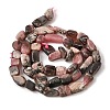 Natural Rhodonite Beads Strands GG-CBADF20-B14-3