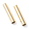 Brass Tube Beads LS-KK-Y003-73H-G-2