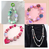 24Pcs 8 Colors Opaque Resin Rhinestone Beads RESI-PA0001-54-7