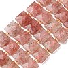 Natural Strawberry Quartz Beads Strands G-F839-A07-01-2