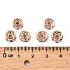 Brass Rhinestone Spacer Beads RB-A014-Z8mm-01RG-NF-2