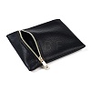 Imitation Leather Jewelry Storage Zipper Bags ABAG-G016-01C-05-3