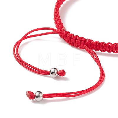 2Pcs 2 Style Resin Evil Eye Braided Bead Bracelets Set BJEW-JB08425-1