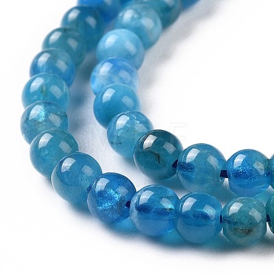 Natural Apatite Beads Strands X-G-D856-01-4mm-A-1