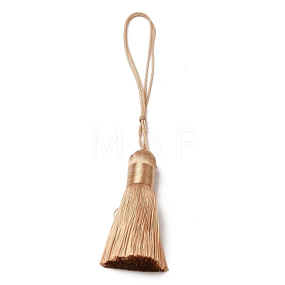 Polyester Tassel Big Pendants HJEW-K030-A-1