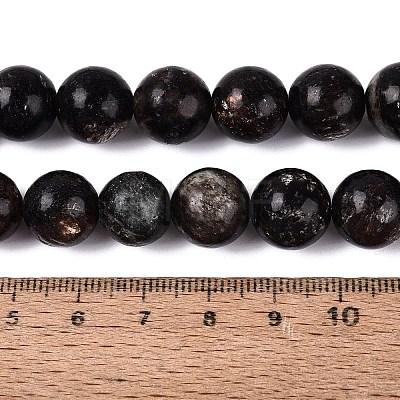 Natural Biotite Beads Strands G-Q616-01E-1