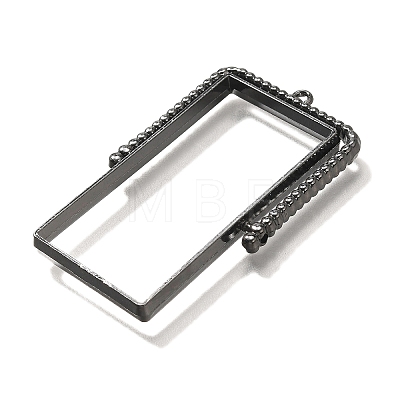 Alloy Open Back Bezel Pendants PALLOY-I223-07B-1