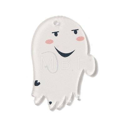 Halloween Printing Acrylic Pendants FIND-K017-05A-1