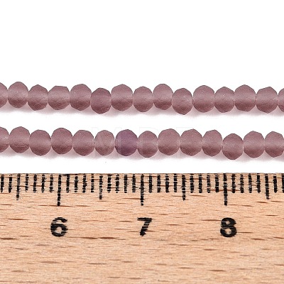 Transparent Glass Beads Strands EGLA-A044-T2mm-MD07-1