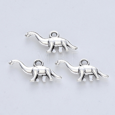 Tibetan Style Alloy Pendants TIBE-R316-072AS-RS-1