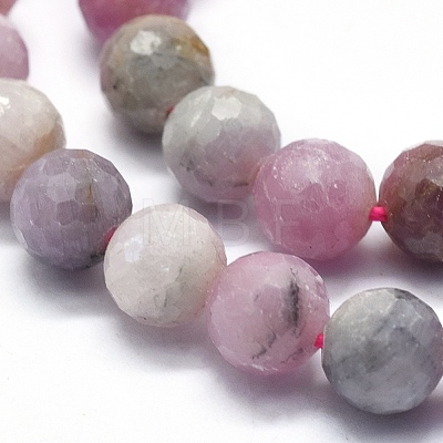 Natural Ruby Beads Strands G-D0013-63B-1