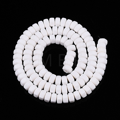 Handmade Polymer Clay Beads Strand CLAY-T021-01K-1