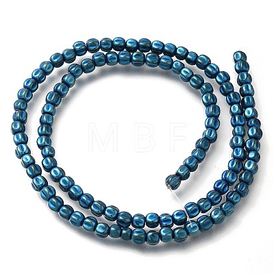 Electroplated Synthetic Non-magnetic Hematite Beads Strands G-C154-A01-01C-1