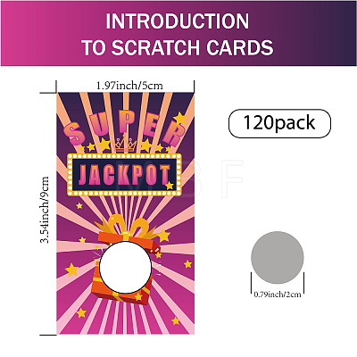 120 Sheets Rectangle Coated Scratch Off Film Reward Cards DIY-CP0006-92K-1