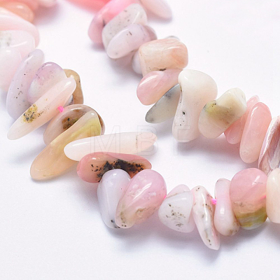 Natural Pink Opal Beads Strands G-K256-29A-1