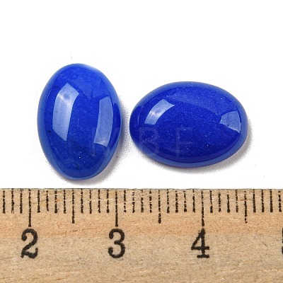 Dyed Natural White Jade Cabochons G-B070-03-1