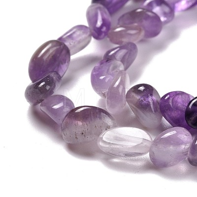 Natural Amethyst Beads Strands G-F465-51-1