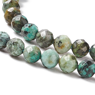 Natural African Turquoise(Jasper) Beads Strands G-F717-01-1