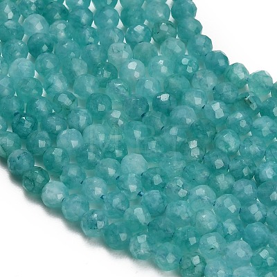 Natural Amazonite Beads Strands G-T152-A01-4mm-1
