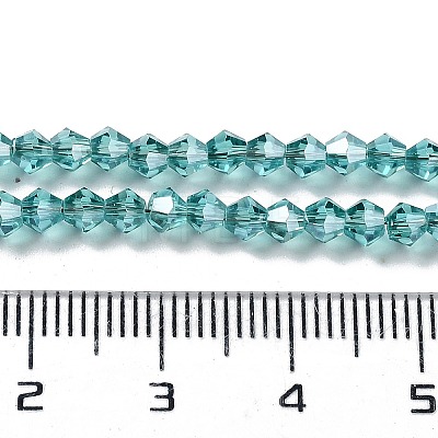 Electroplate Glass Beads Strands EGLA-J026-3mm-H09-1