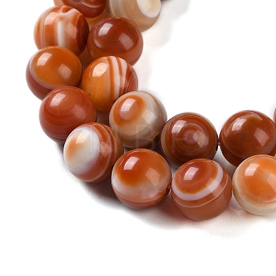 Natural Eye Agate Beads Strands G-NH0019-F03-02-1