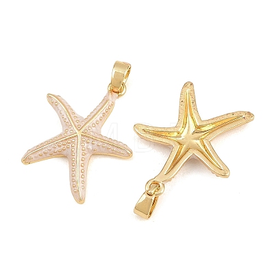 Brass Enamel Pendants KK-E800-08A-G-1