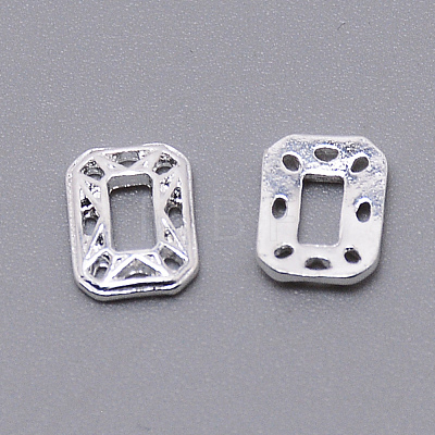 Alloy Cabochons MRMJ-WH0065-75S-RS-1