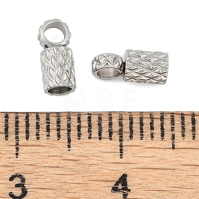 Tarnish Resistant 304 Stainless Steel Cord Ends STAS-Z084-07P-02-1