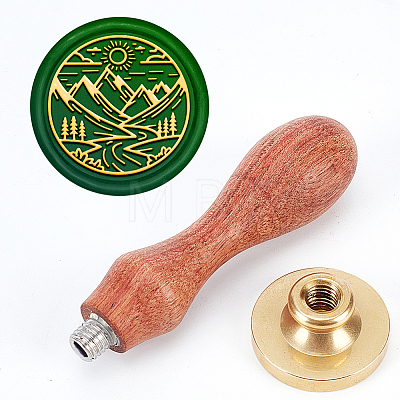 Wax Seal Stamp Set AJEW-WH0208-1212-1