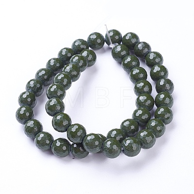 Natural Hokutolite Beads Strands G-D871-8mm-03-1