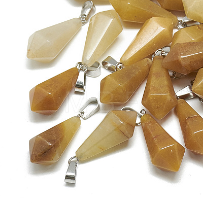 Natural & Synthetic Mixed Stone Pendants G-T084-M-1