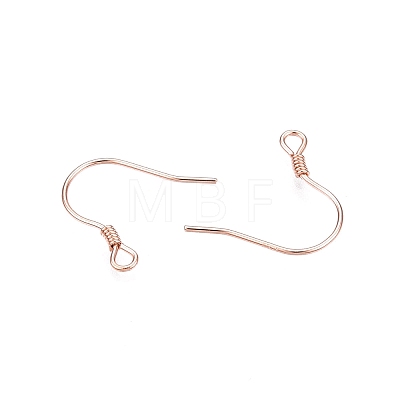 925 Sterling Silver Earring Hooks STER-N016-30RG-1