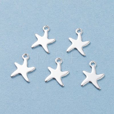 201 Stainless Steel Charms STAS-F039-47-S-1