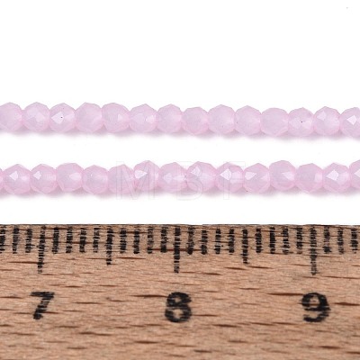 Imitation Jade Glass Beads Strands GLAA-T028-2mm-11E-1