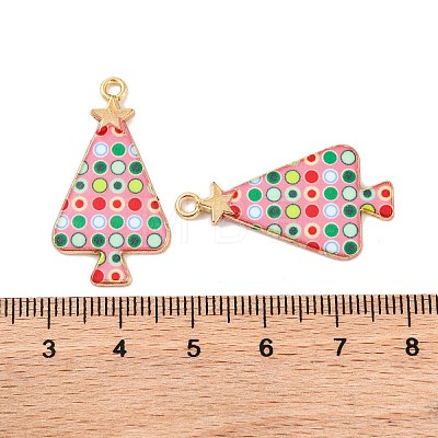 Christmas Theme Rack Plating Alloy Pendants FIND-M020-02E-G-1