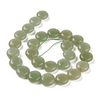Natural Green Aventurine Beads Strands G-M403-C10-02-1