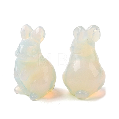 Synthetic Opalite Sculpture Display Decorations G-C244-01J-1